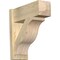 Ekena Millwork Funston Rough Sawn Craftsman Outlooker, Douglas Fir, 8"W x 22"D x 22"H OUT08X22X22FST04RDF - alternate 1